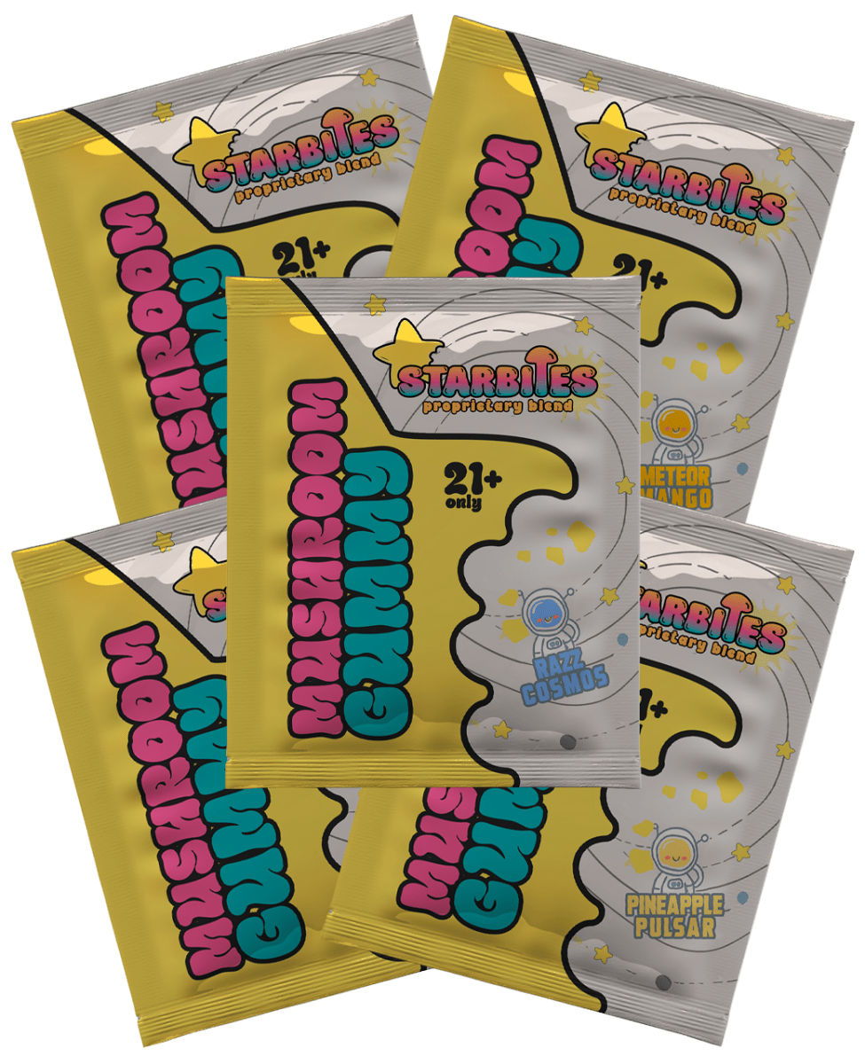Galactic Explorer Pack - 5 Flavors - Starbites Mushroom Products